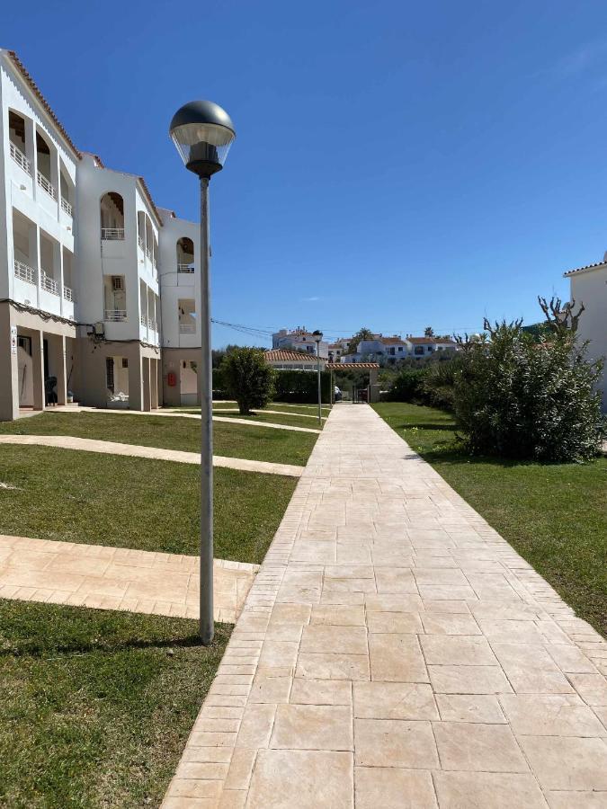 Apartamento Bajo Con Piscina Macarella Cala'N Blanes  Zewnętrze zdjęcie
