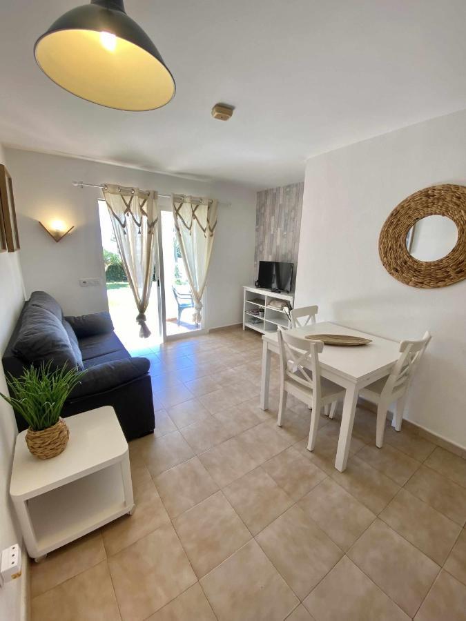 Apartamento Bajo Con Piscina Macarella Cala'N Blanes  Zewnętrze zdjęcie