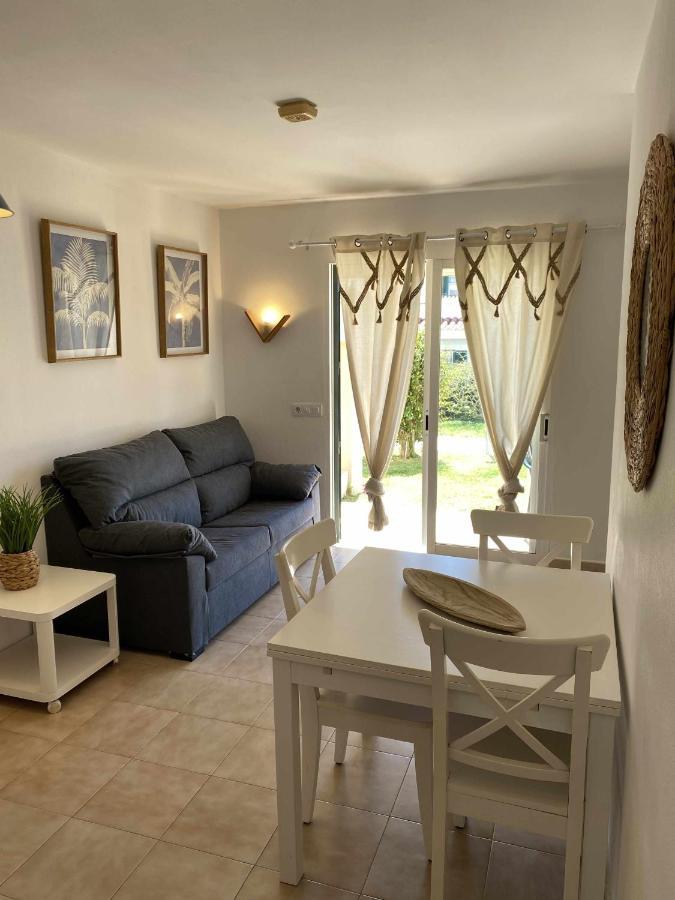 Apartamento Bajo Con Piscina Macarella Cala'N Blanes  Zewnętrze zdjęcie