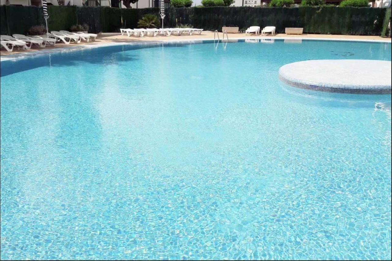 Apartamento Bajo Con Piscina Macarella Cala'N Blanes  Zewnętrze zdjęcie